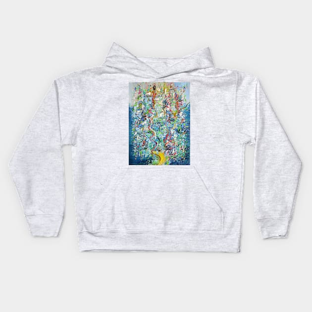 NATURE’S PATH Kids Hoodie by lautir